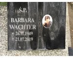 Cmentarz Grabiszyn we Wrocławiu Barbara Wachter, z domu Deutschman (26.11.1949-21.07.2019)